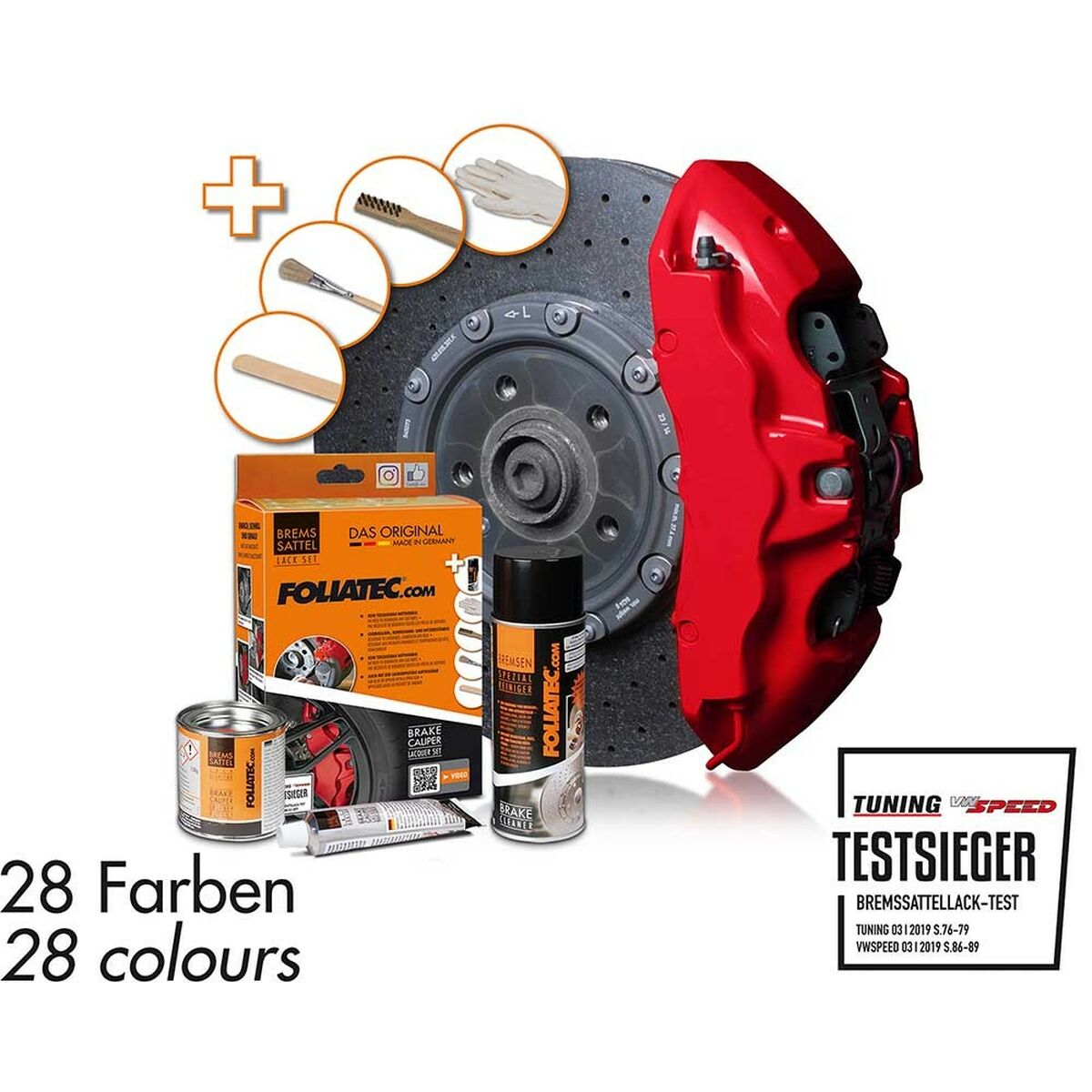 Remblokken Foliatec FO2197